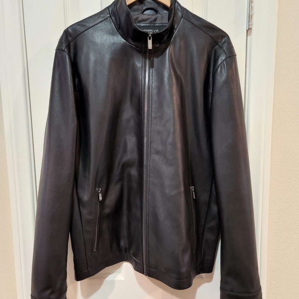 WEATHERPROOF Leather Motorcycle Jacket